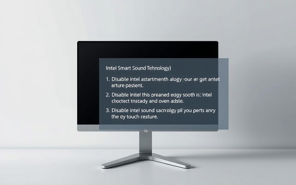 how to disable intel smart sound technology